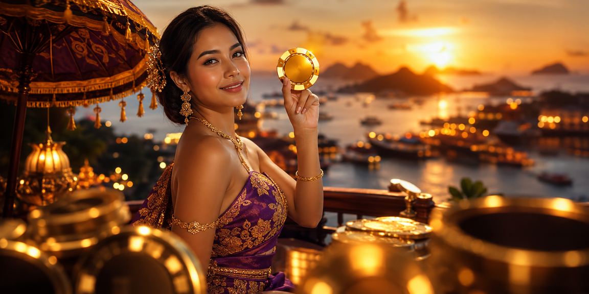 Model dengan ponsel menunjukkan antarmuka deposit dan klaim bonus mobile rejekiapk