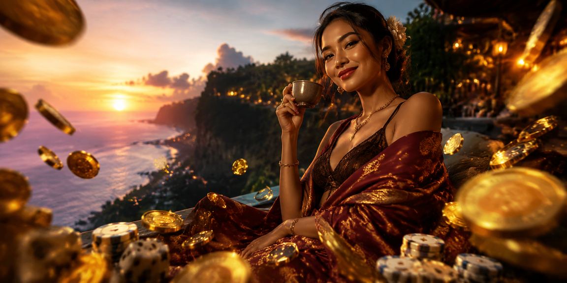 Suasana permainan kartu di kafe menggambarkan aktivitas hiburan yang diatur dalam ketentuan platform