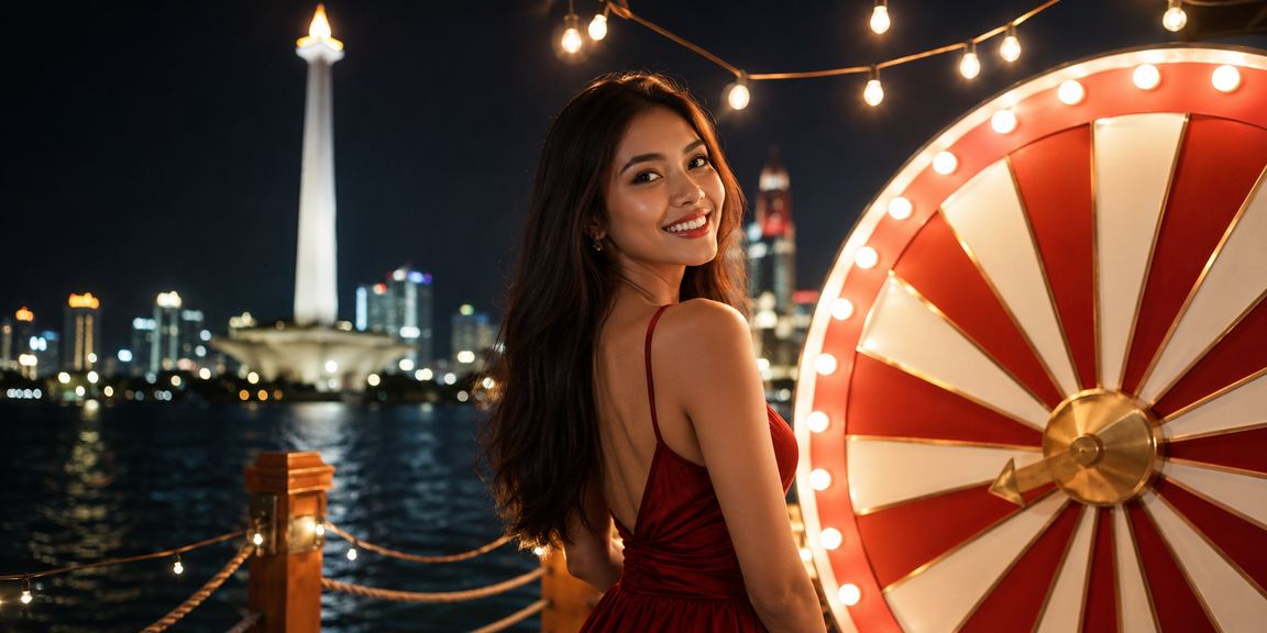Ilustrasi lucky draw dan bonus menarik yang menanti pemain rejekiapk setelah top up